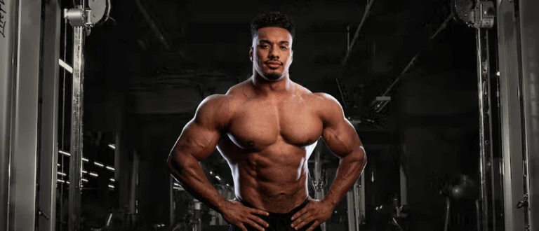 muscular body of a man
